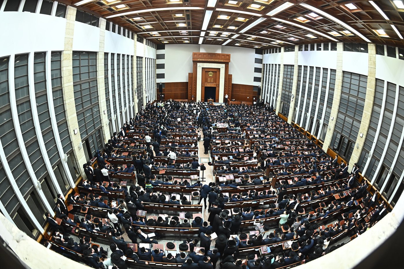הגר"ד לנדו בישיבת מיר בברכפלד