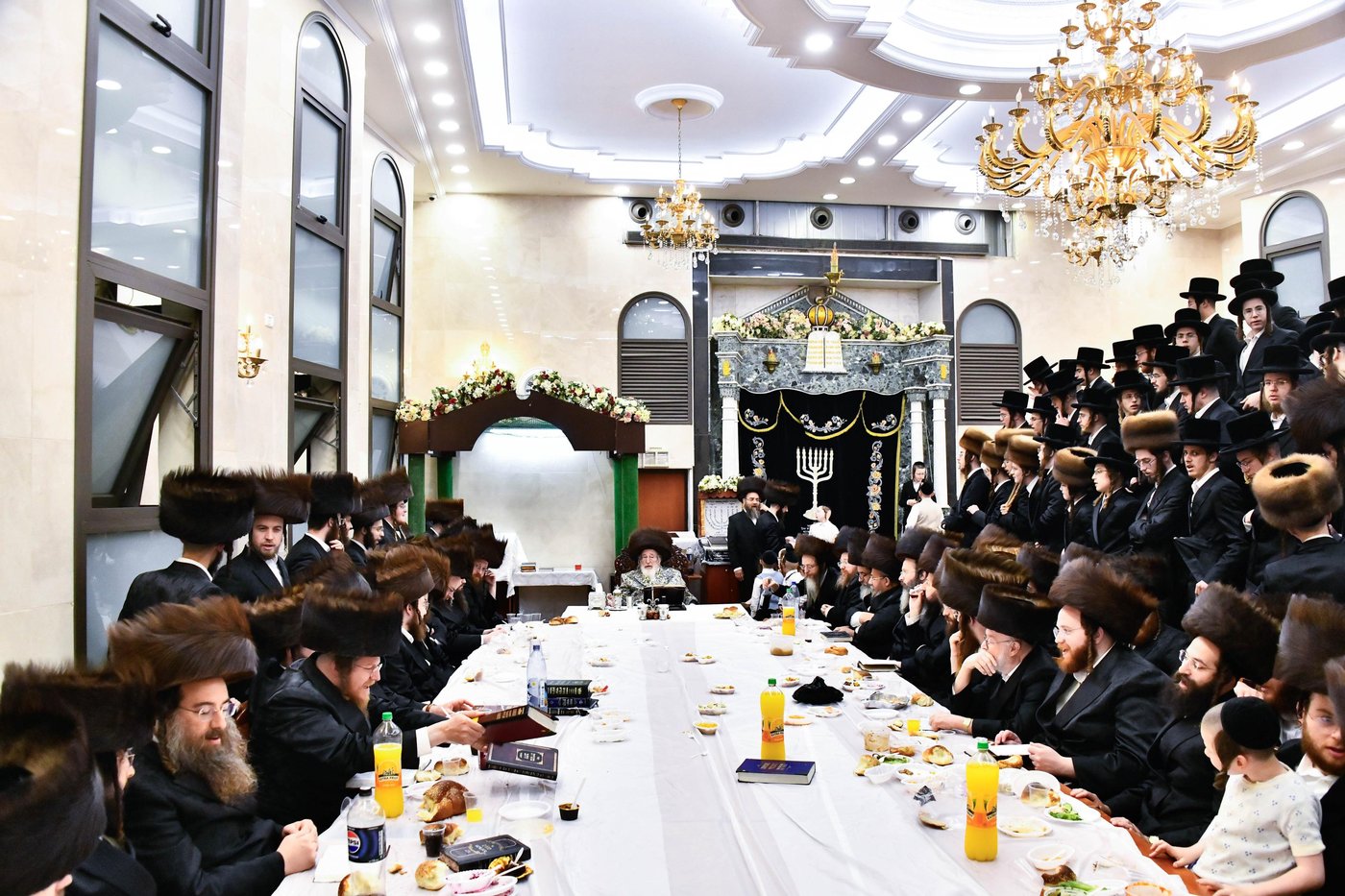 נעילת החג בחצה"ק ספינקא