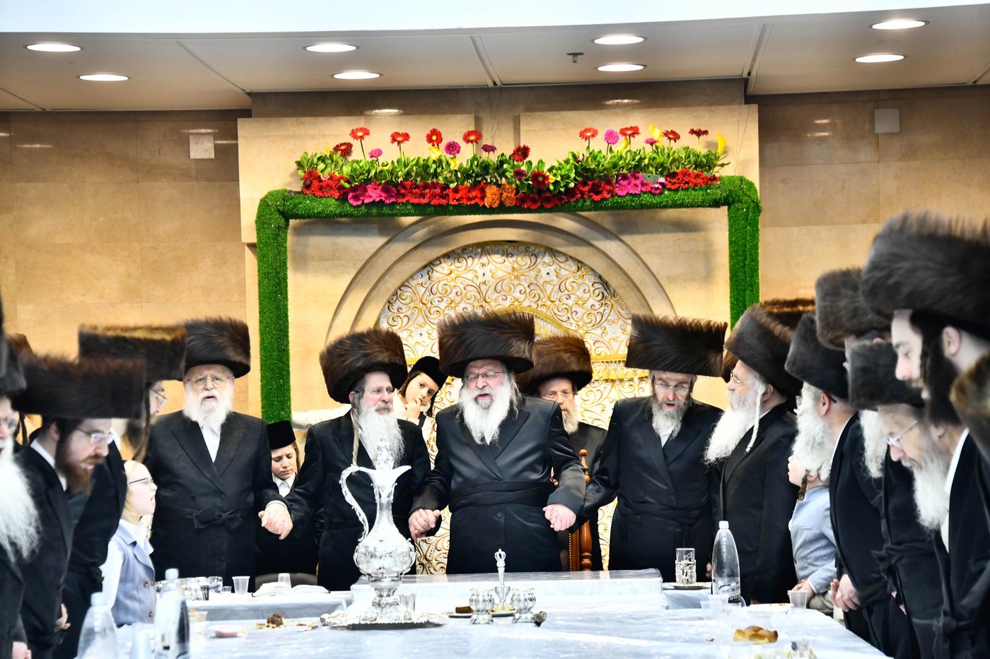 נעילת החג בחצה"ק נדבורנה