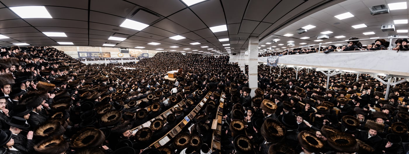 נעילת החג שבועות בחצה"ק סאטמר