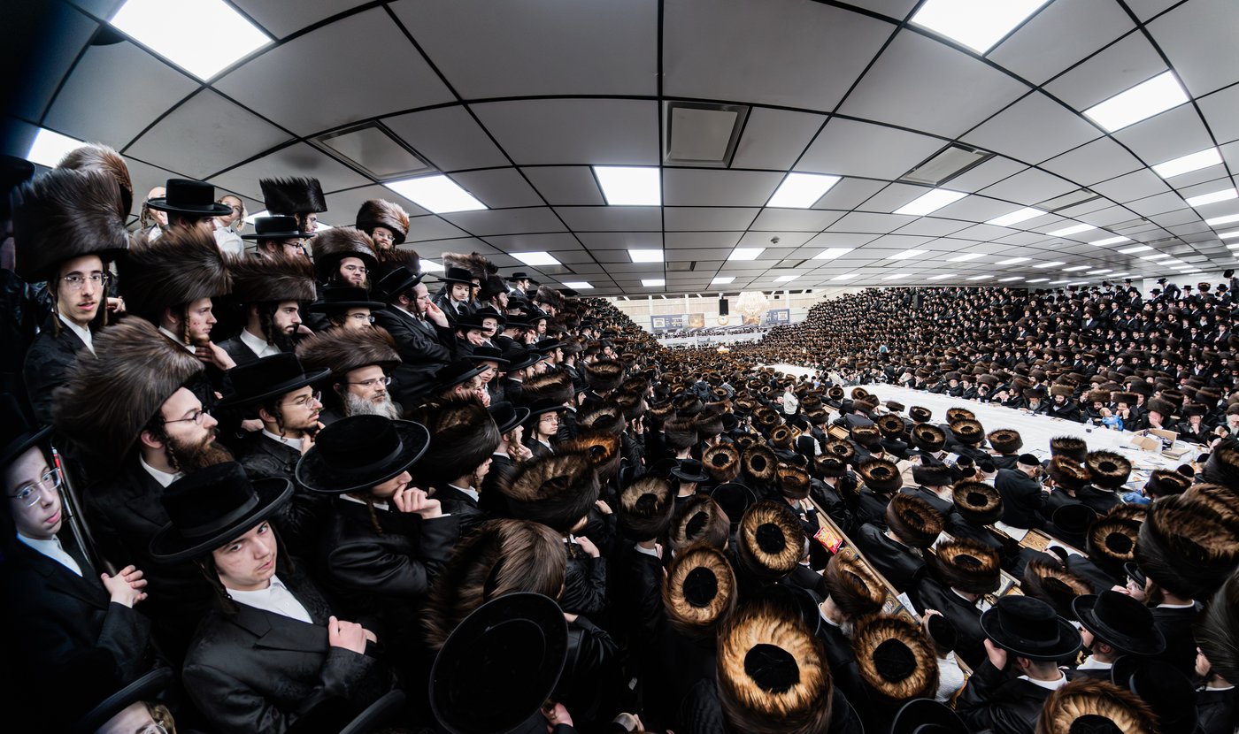 נעילת החג שבועות בחצה"ק סאטמר