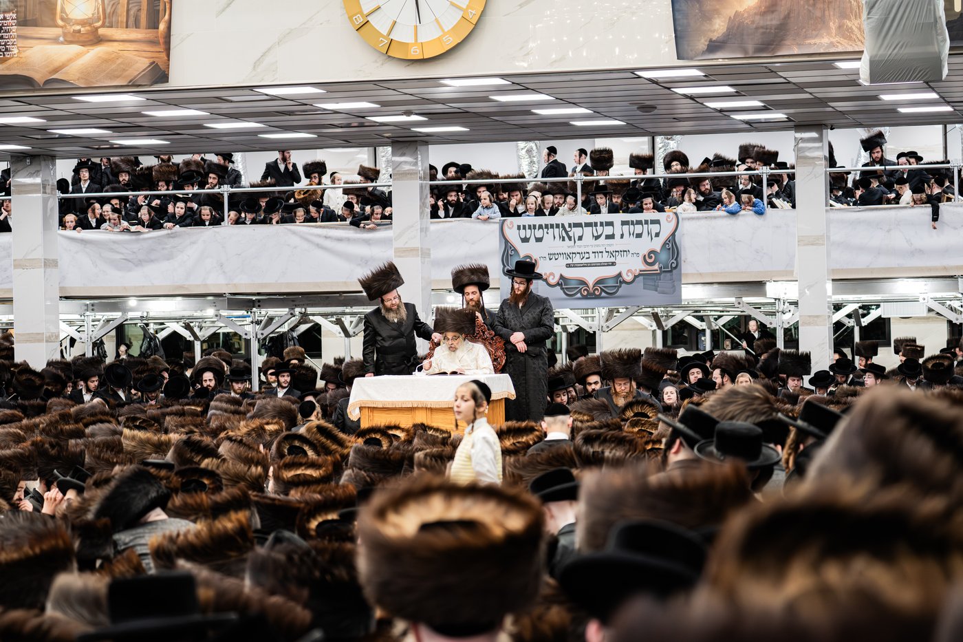 נעילת החג שבועות בחצה"ק סאטמר