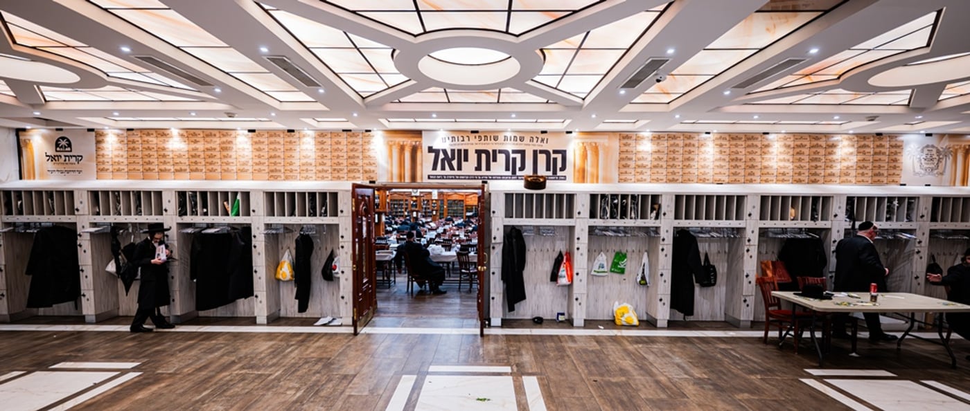 ההכנות לחג השבועות בחצה"ק סאטמר