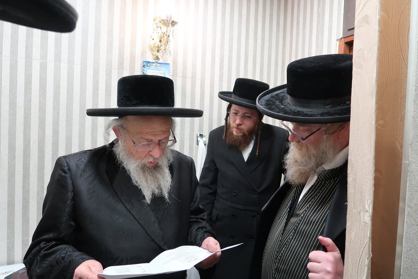 הגה"צ רבי ישראל יוסף קאהן אצל גדולי ישראל