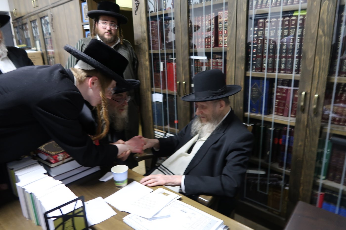 הגה"צ רבי ישראל יוסף קאהן אצל גדולי ישראל
