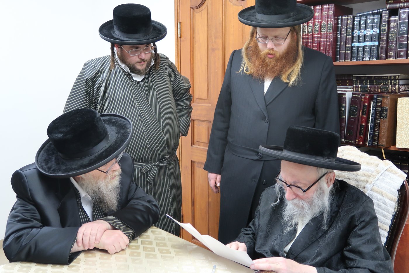 הגה"צ רבי ישראל יוסף קאהן אצל גדולי ישראל