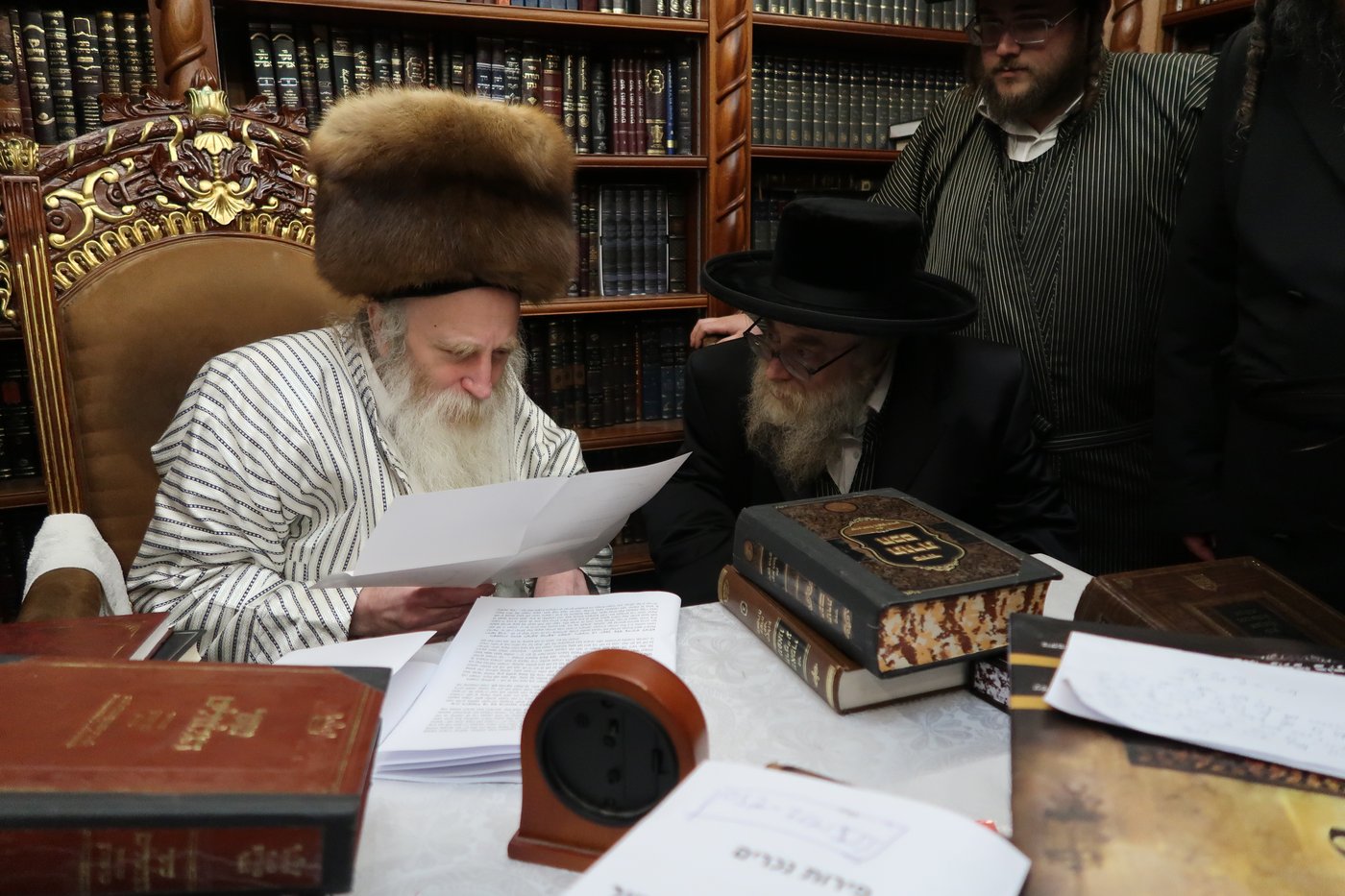 הגה"צ רבי ישראל יוסף קאהן אצל גדולי ישראל