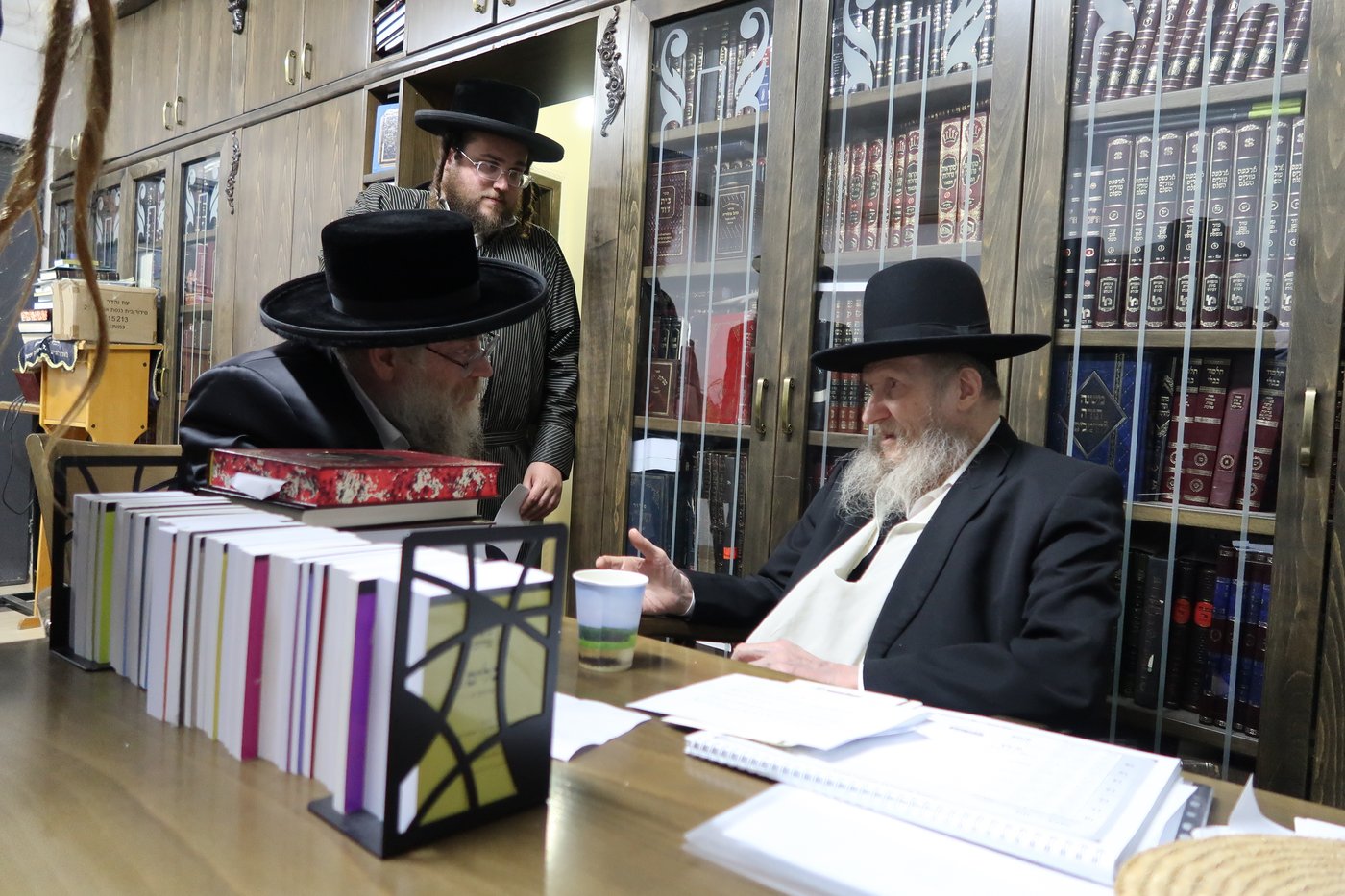 הגה"צ רבי ישראל יוסף קאהן אצל גדולי ישראל