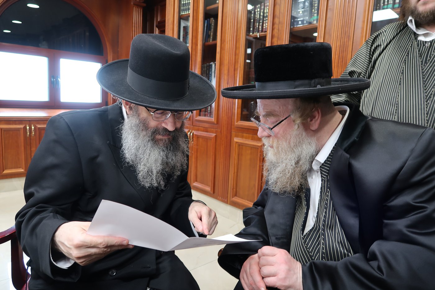 הגה"צ רבי ישראל יוסף קאהן אצל גדולי ישראל