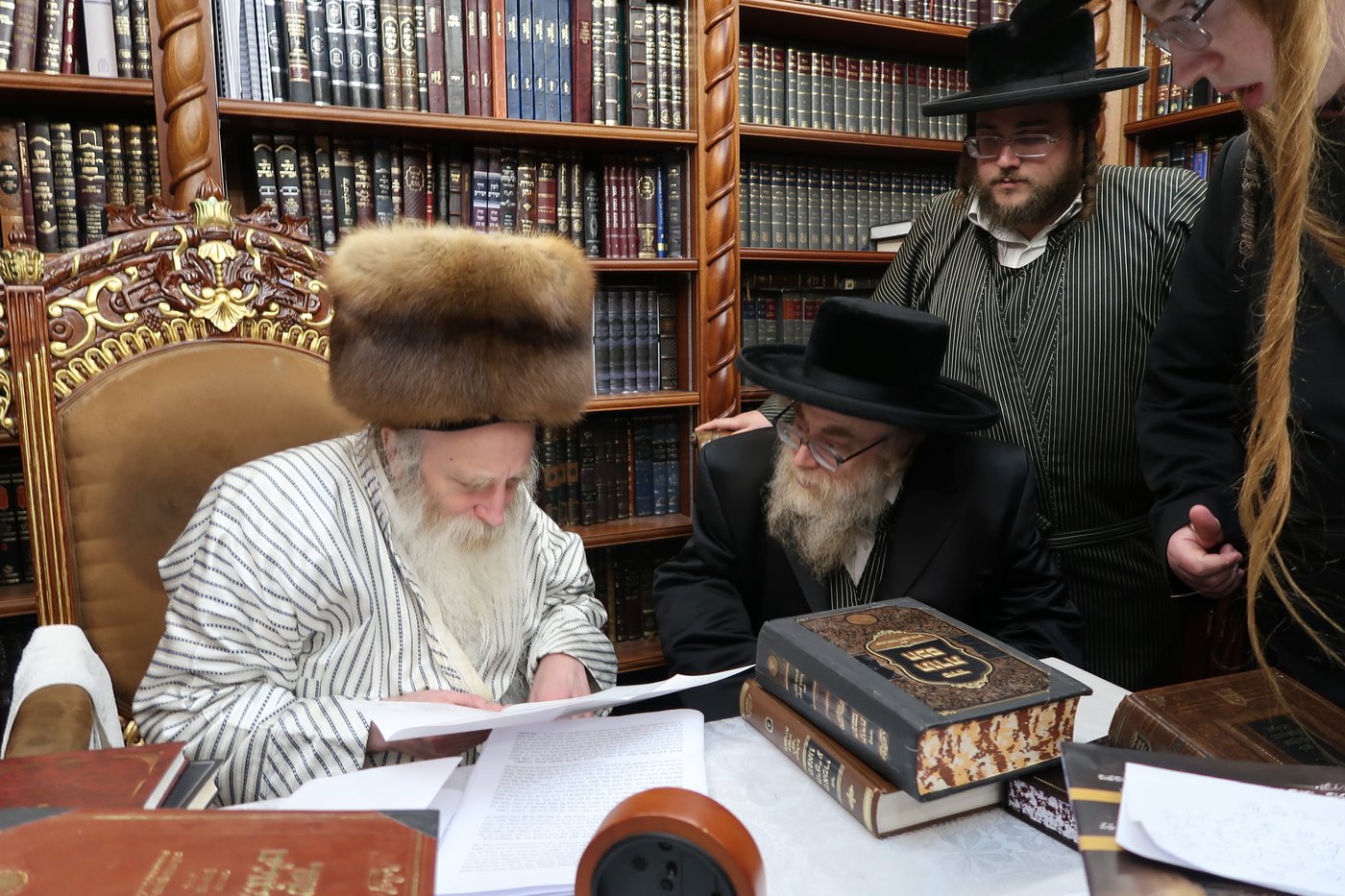 הגה"צ רבי ישראל יוסף קאהן אצל גדולי ישראל