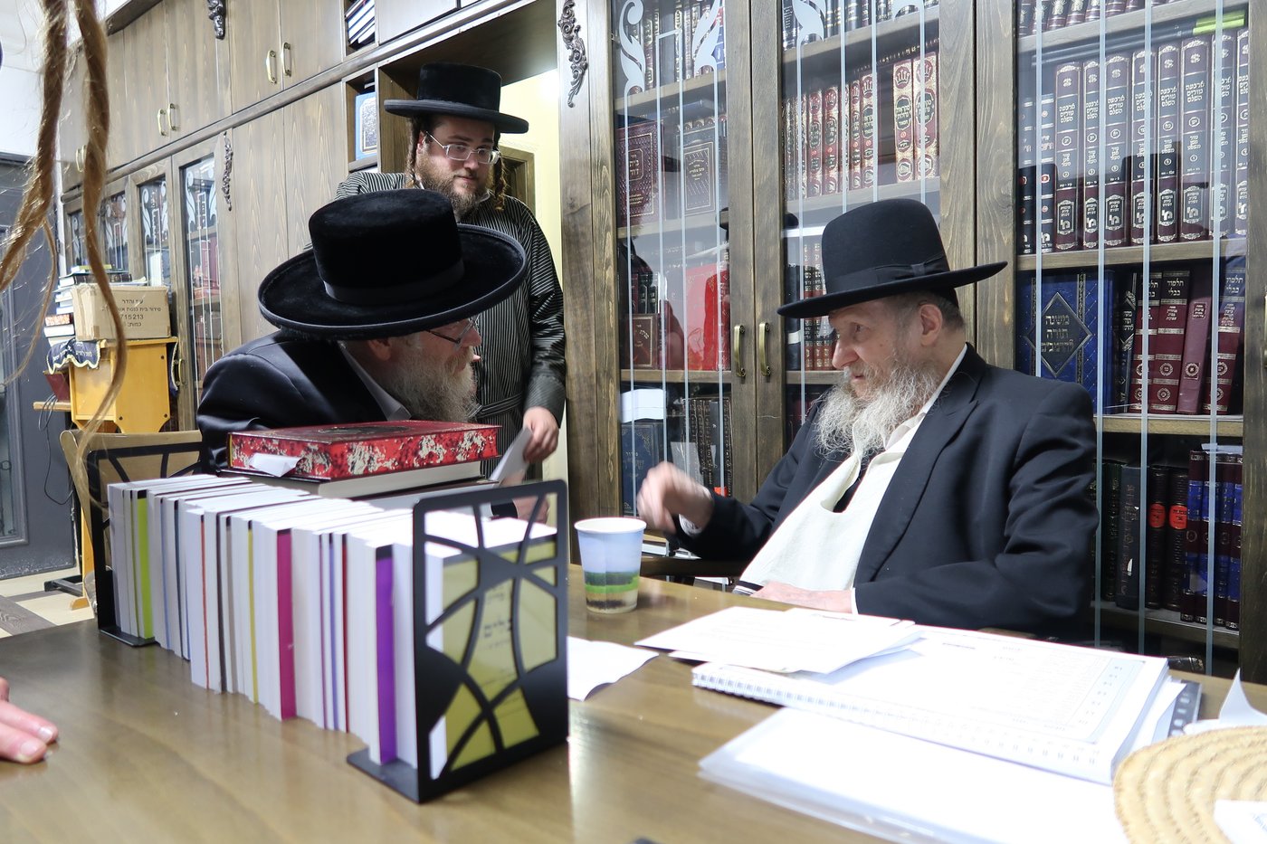 הגה"צ רבי ישראל יוסף קאהן אצל גדולי ישראל