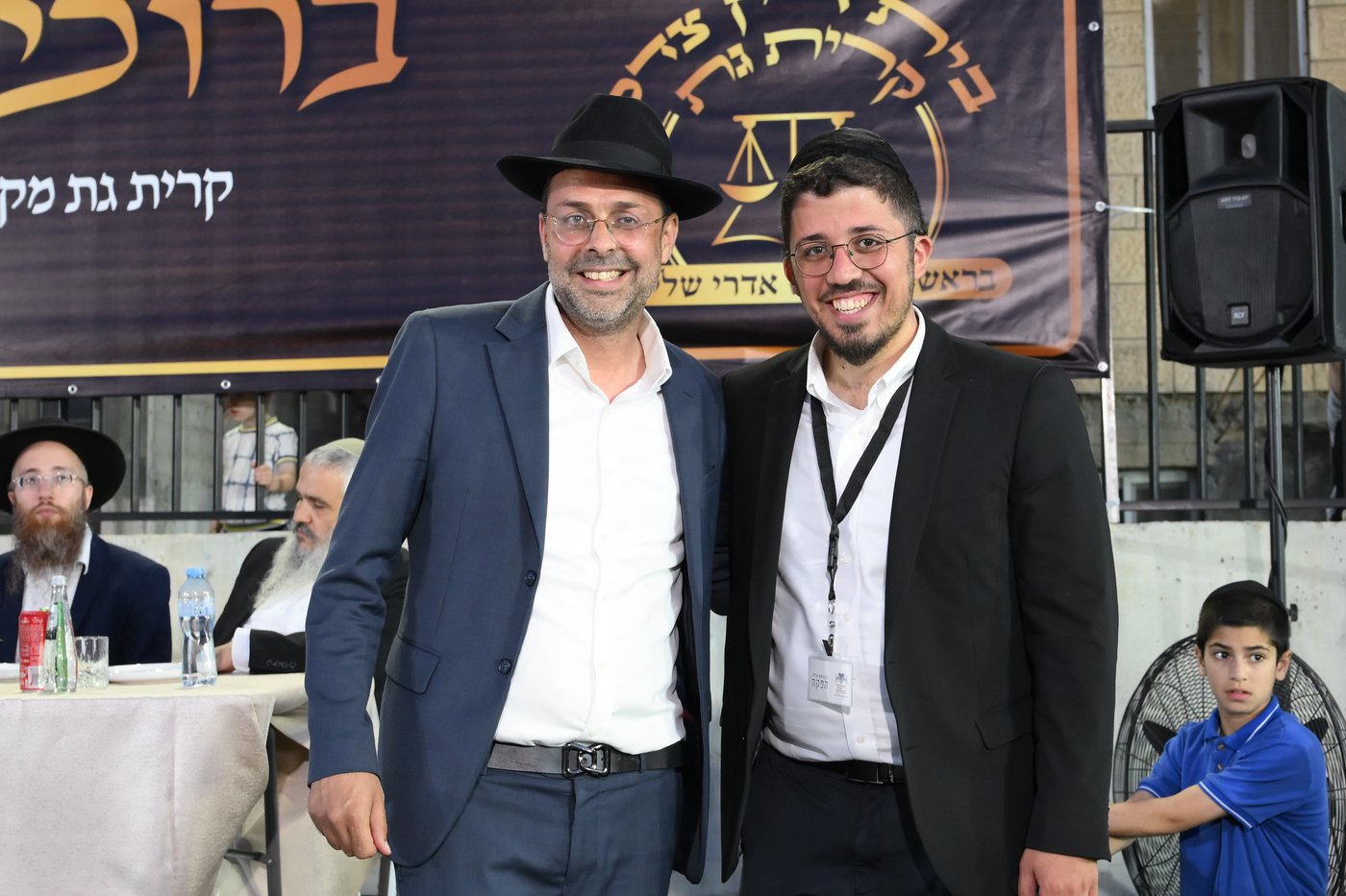 מעמד פתיחת הבד"צ של של הגר"ש אדרי