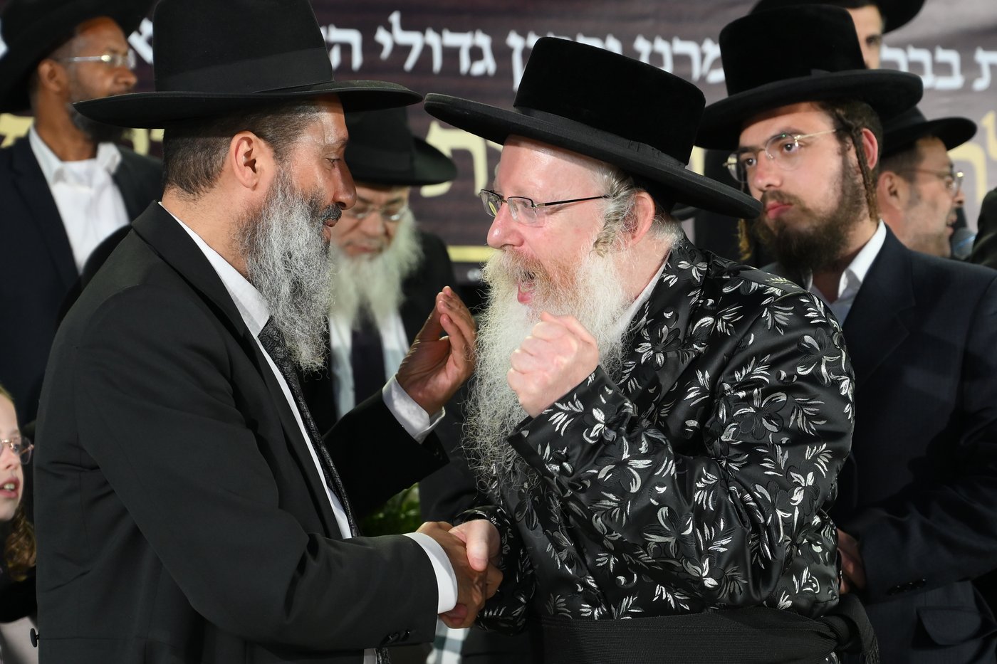 מעמד פתיחת הבד"צ של של הגר"ש אדרי