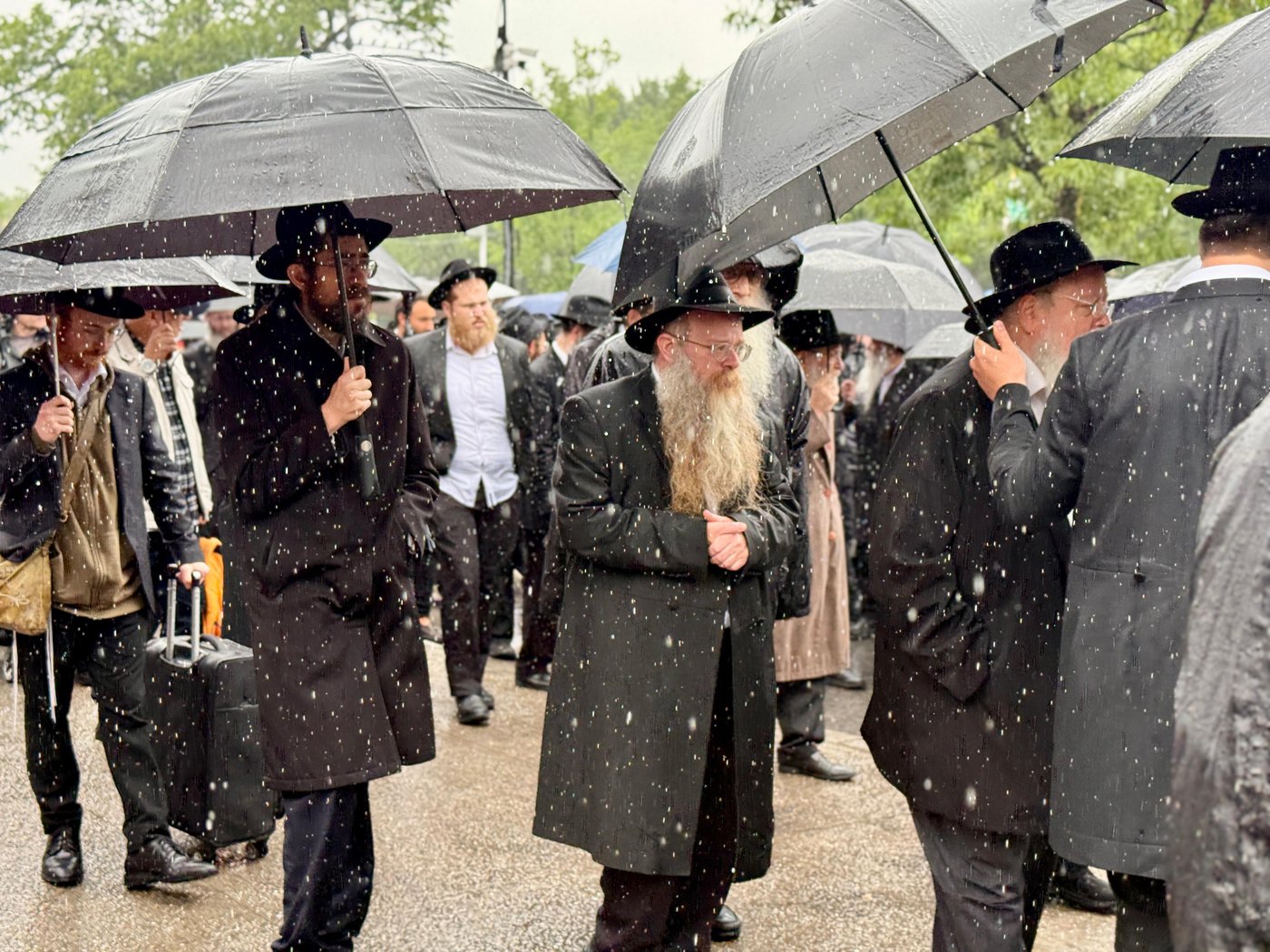 הלוויית מרת מינדל הלברשטאם ע"ה
