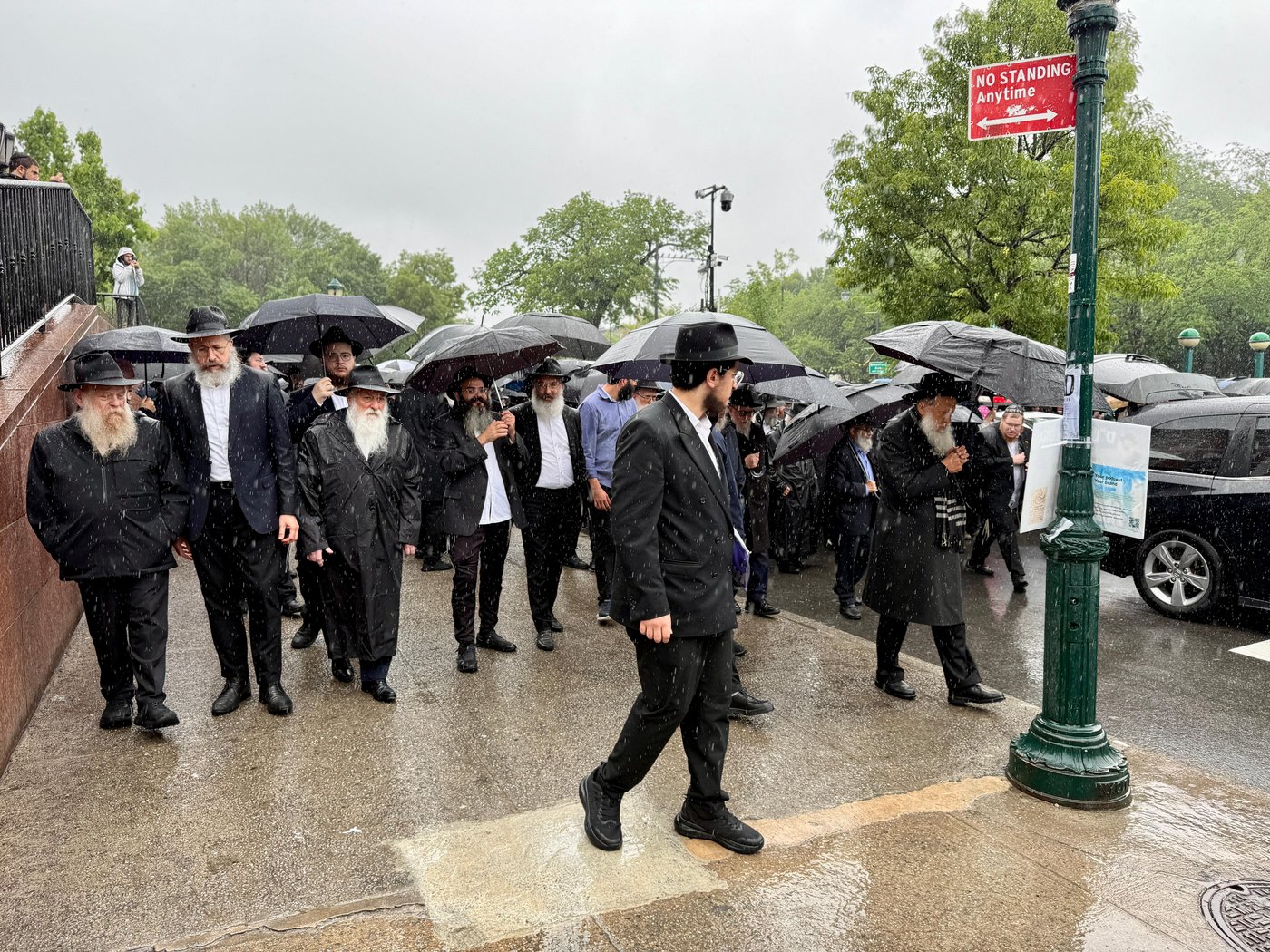 הלוויית מרת מינדל הלברשטאם ע"ה