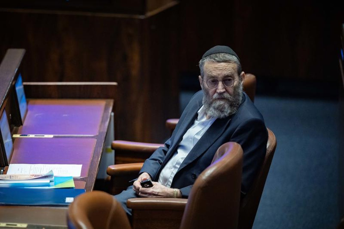 משה גפני במליאה