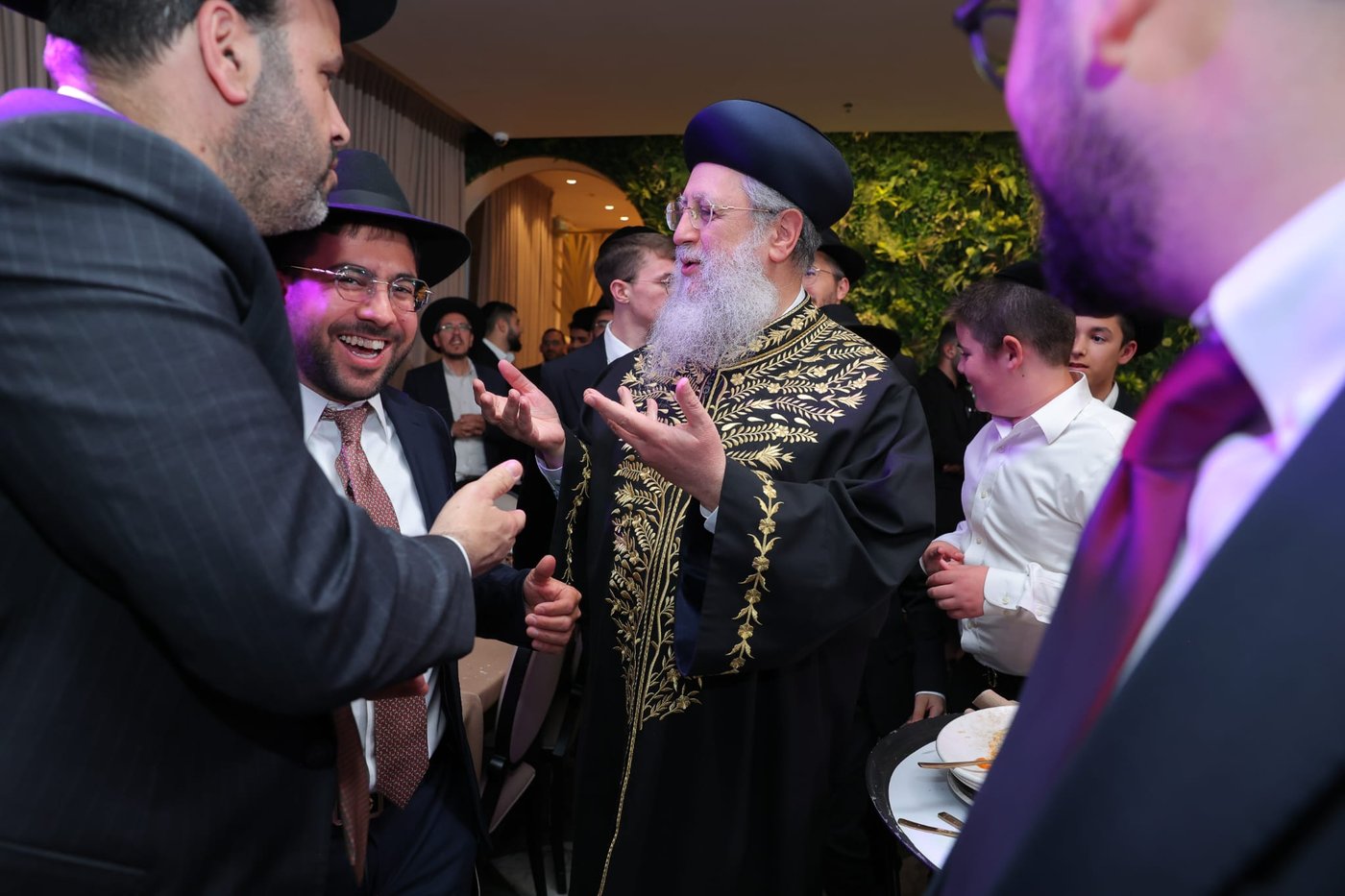 שמחת בר המצווה לנכד הגה"צ רבי יצחק כהן