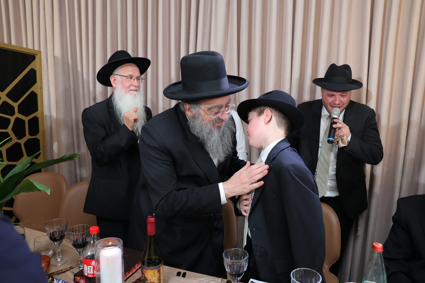 שמחת בר המצווה לנכד הגה"צ רבי יצחק כהן