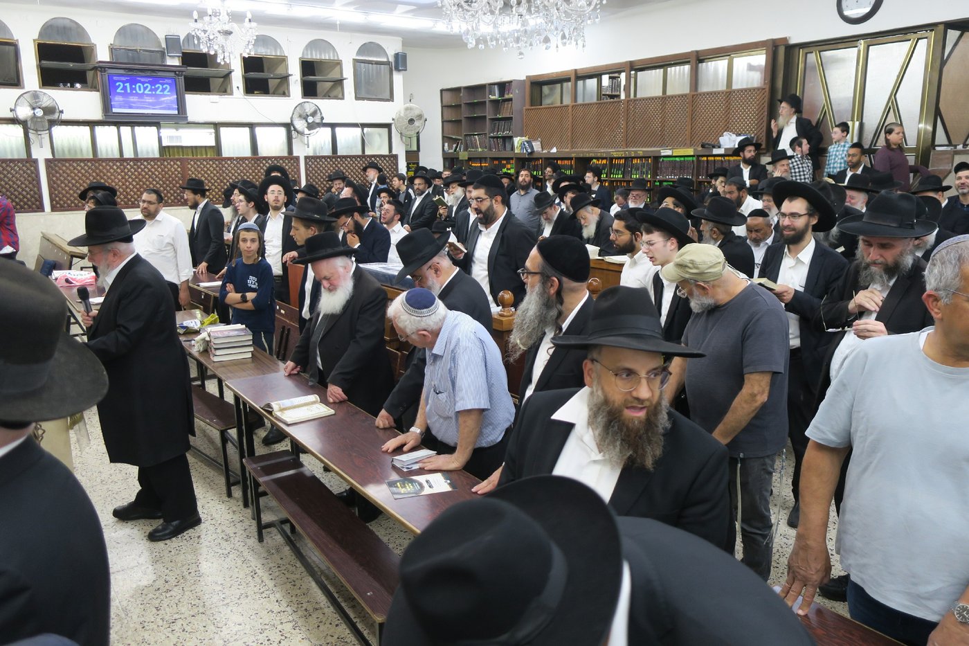 עצרת לרפואתו של הגר"ד קוק ברמת אלחנן