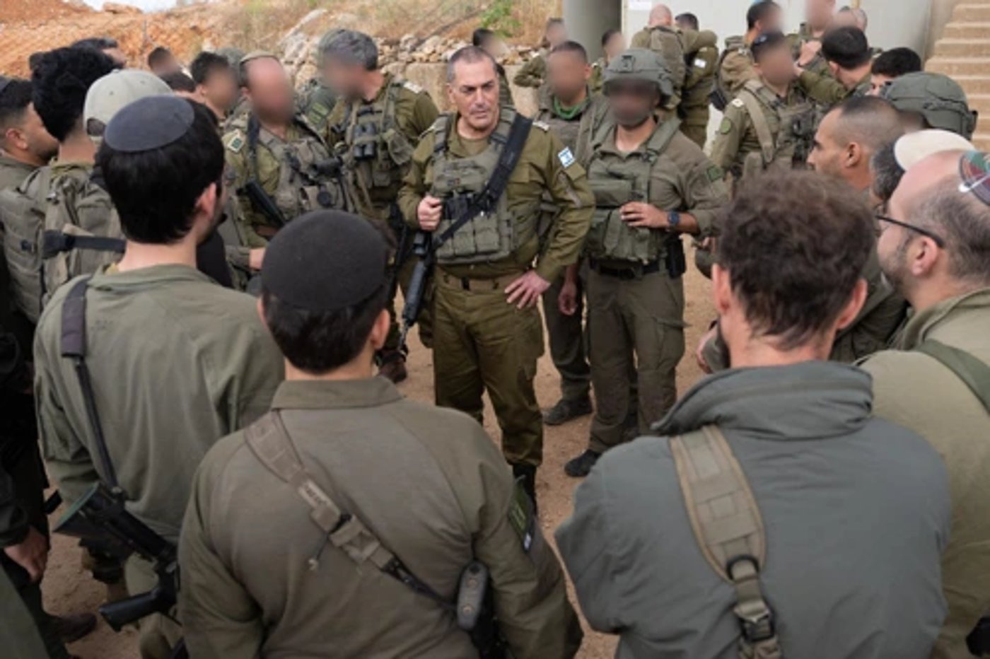 הרמטכ"ל במוצבים בהר דב