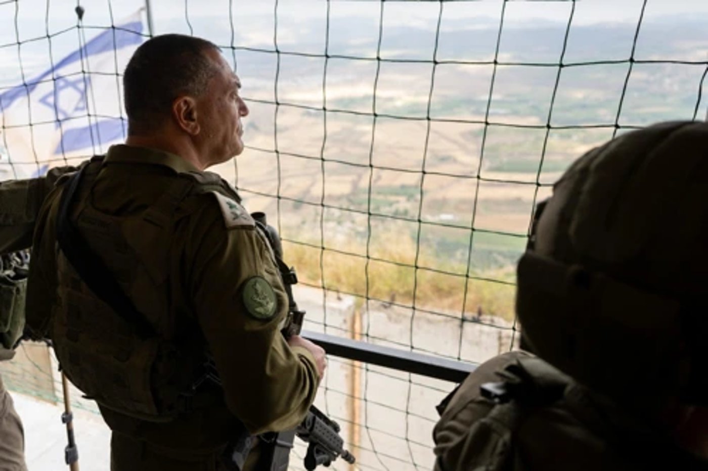 הרמטכ"ל במוצבים בהר דב