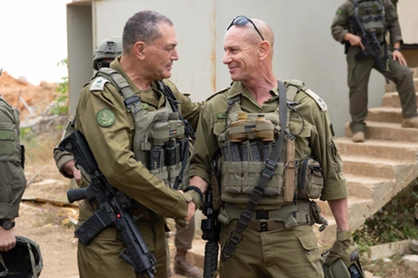 הרמטכ"ל במוצבים בהר דב
