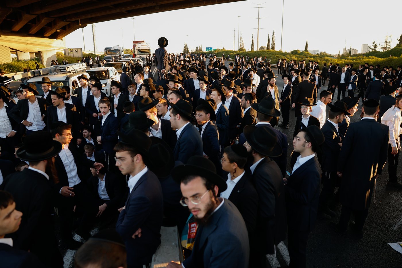 מחאות 'הפלג' במחלף גנות