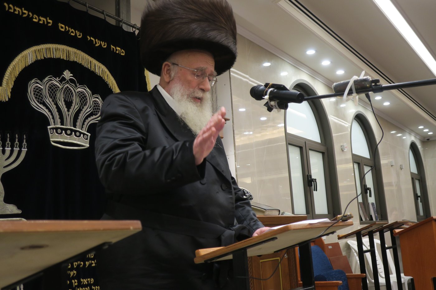 הגרש"א שטרן בעצרת