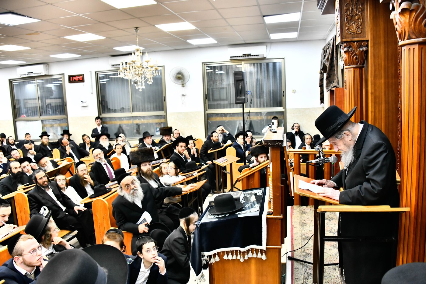 עצרת הספד על הגר"ד שמידל זצ"ל