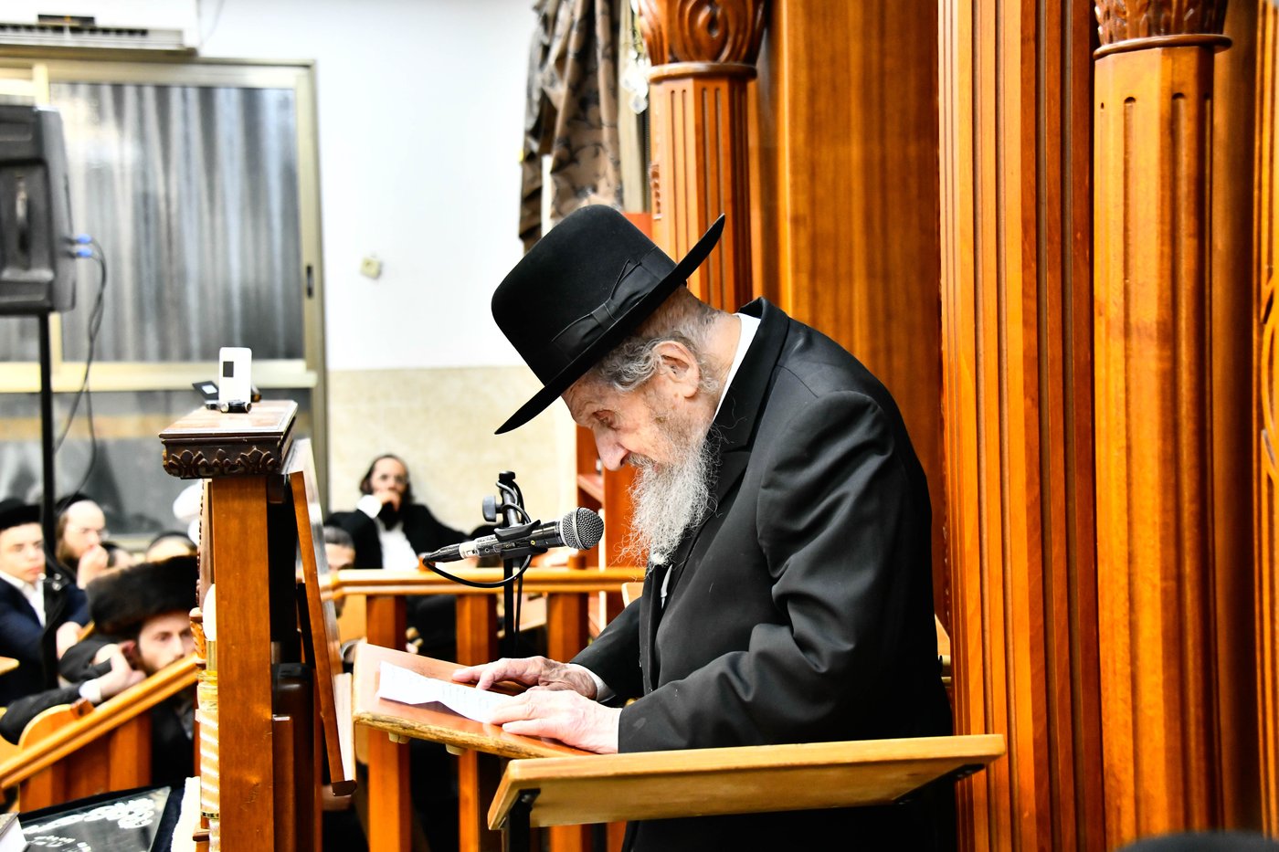 עצרת הספד על הגר"ד שמידל זצ"ל
