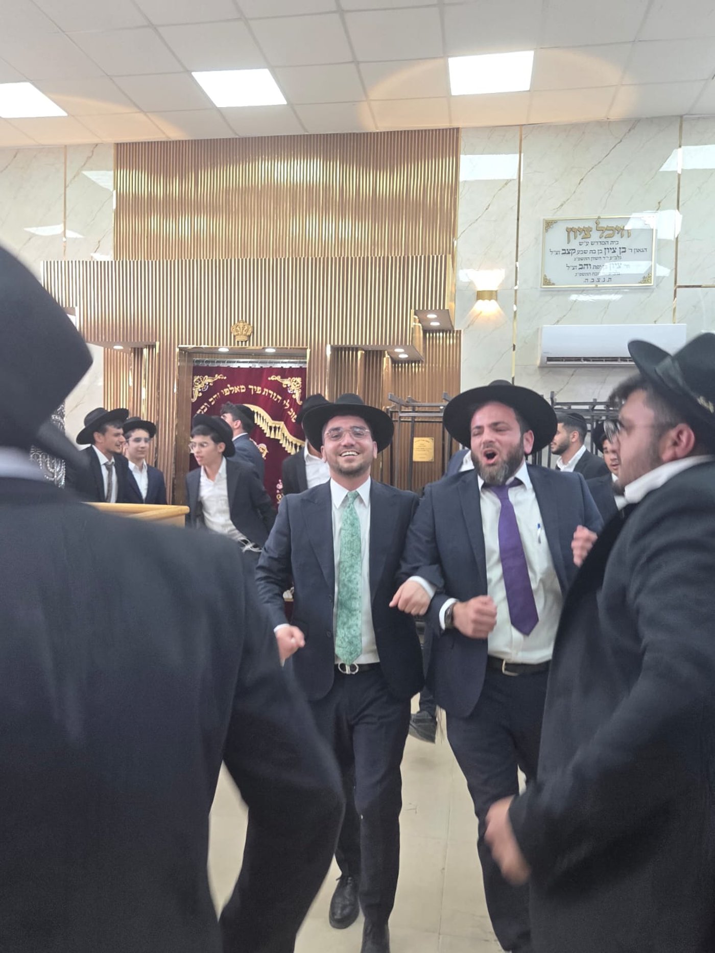 קבלת פנים לאסיר עולם התורה במושב תירוש