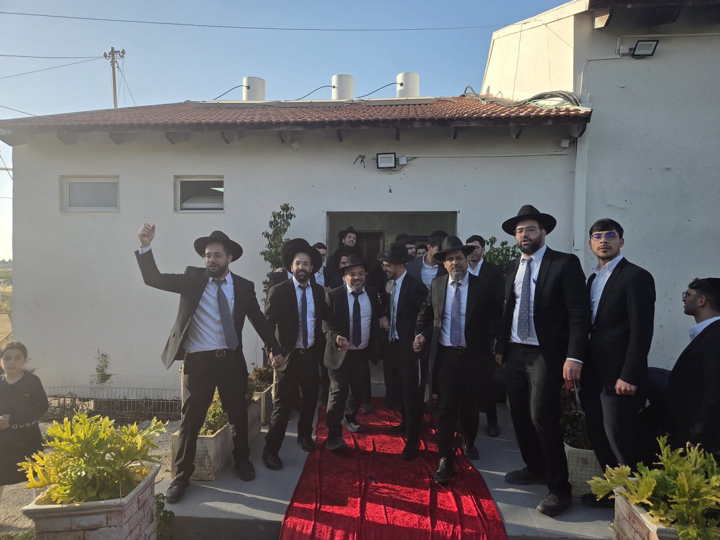 קבלת פנים לאסיר עולם התורה במושב תירוש