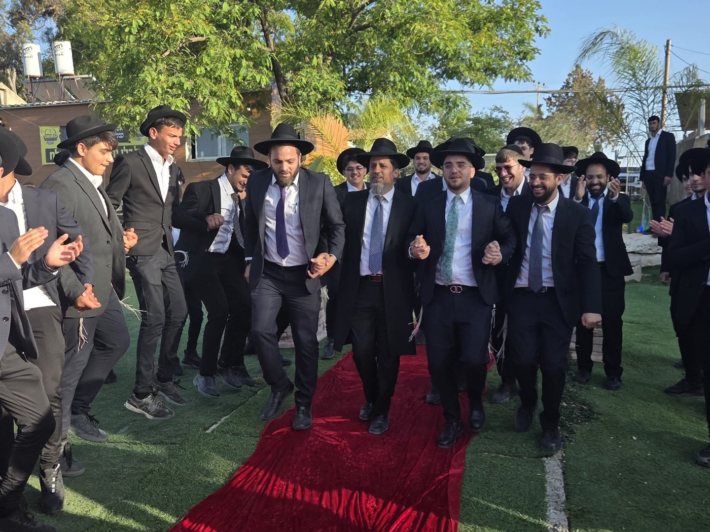 קבלת פנים לאסיר עולם התורה במושב תירוש