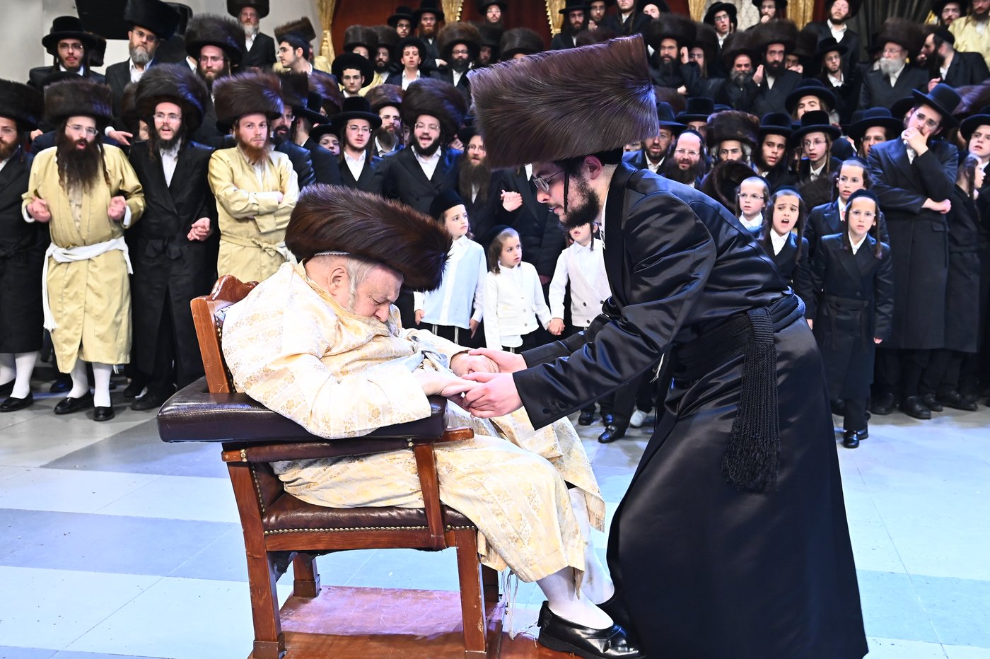 שמחת בית תולדות אברהם יצחק - צאנז