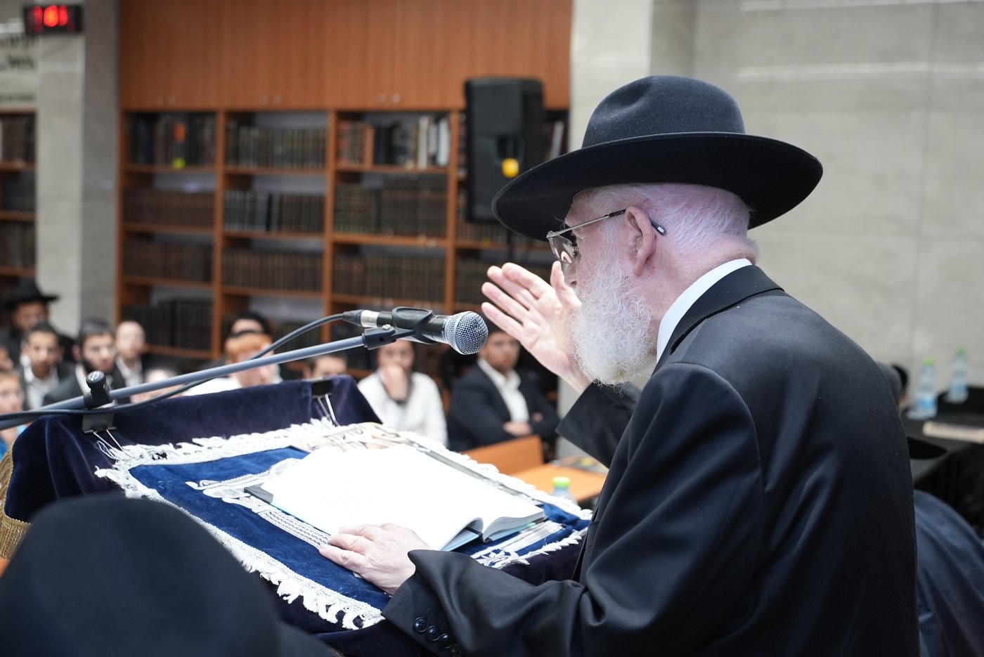 עצרת לזכרו של הגר"ר מאזוז זצ"ל