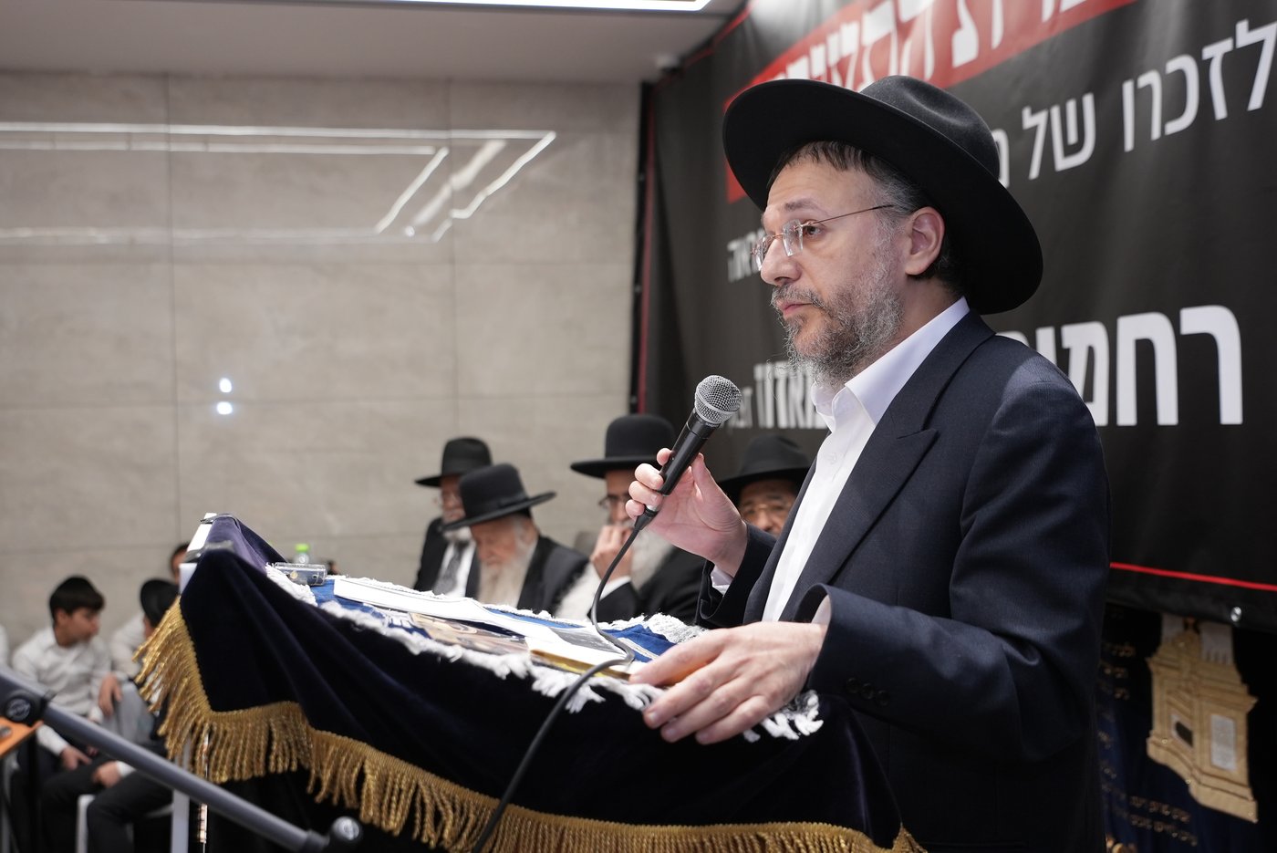 עצרת לזכרו של הגר"ר מאזוז זצ"ל