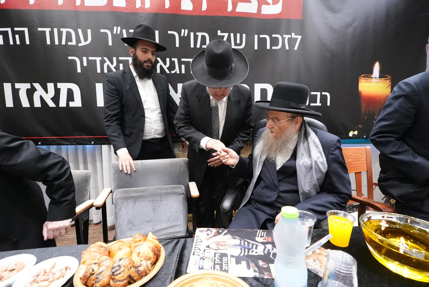 עצרת לזכרו של הגר"ר מאזוז זצ"ל