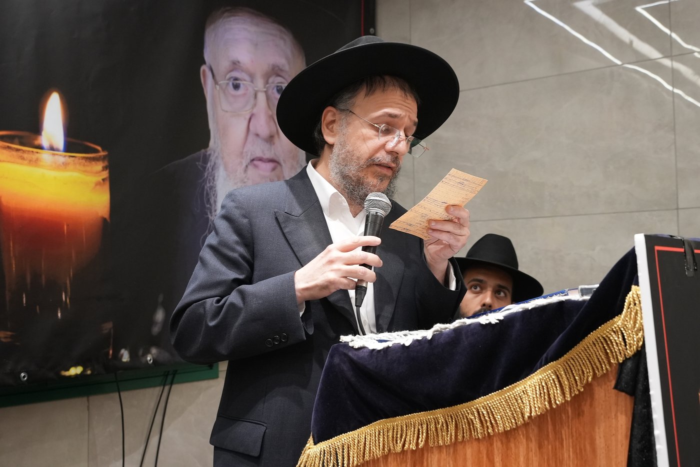 עצרת לזכרו של הגר"ר מאזוז זצ"ל