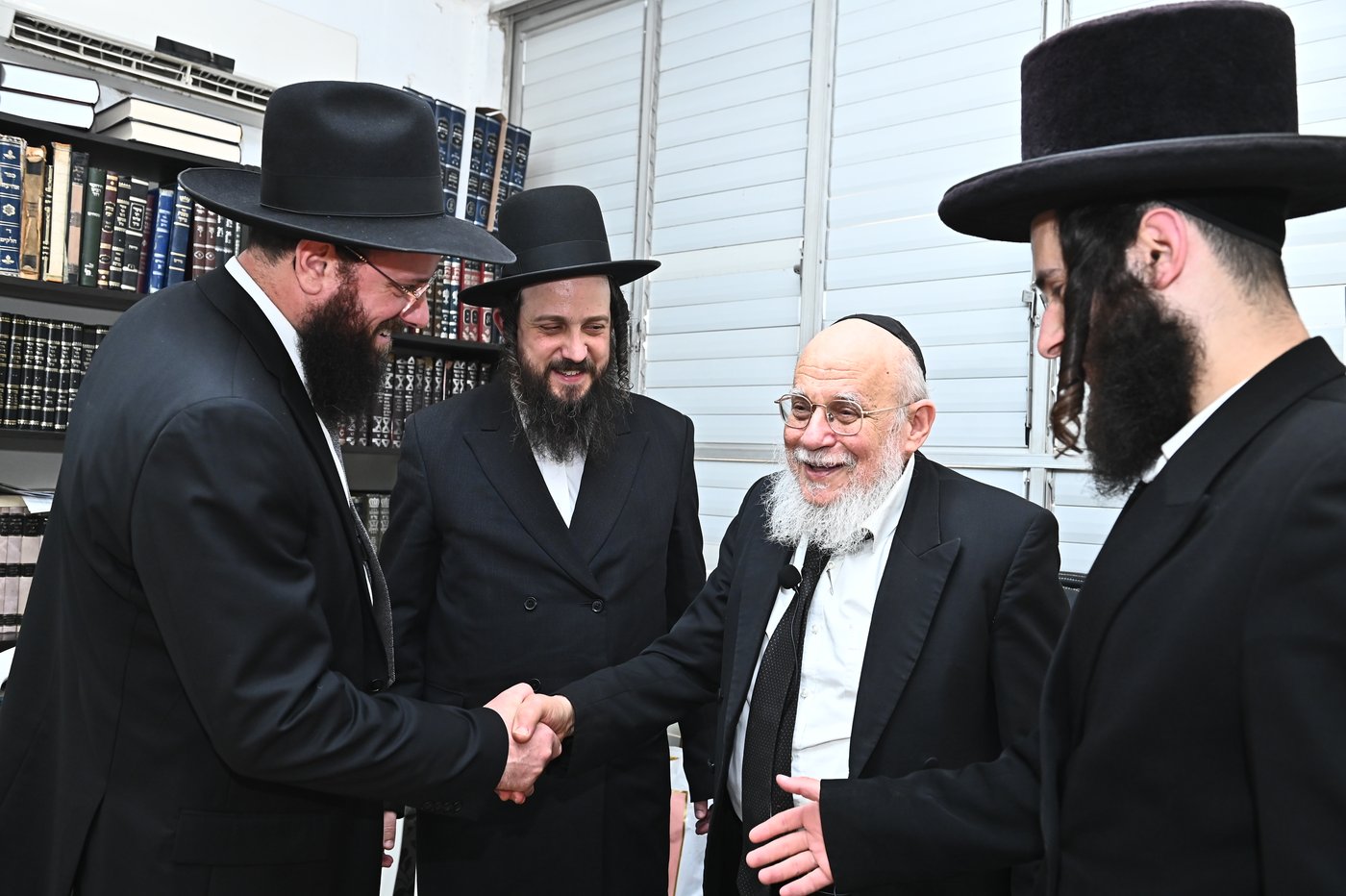 ילדי ת"ת החדש אצל הגאון רבי דוד לוי