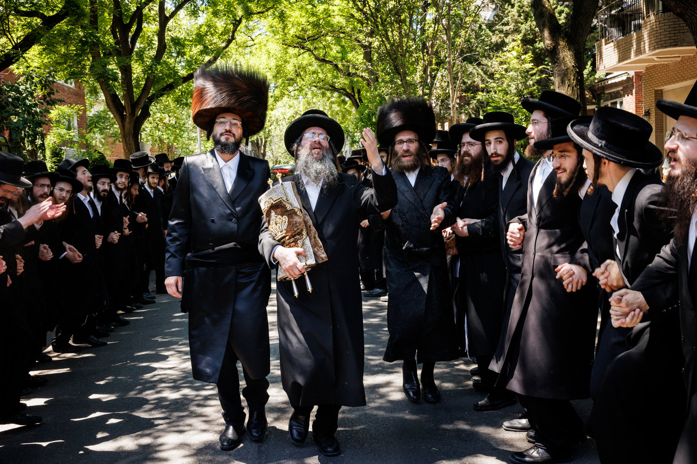 הכנסת ס"ת ע"י ליפא פרידמן בסאטמר