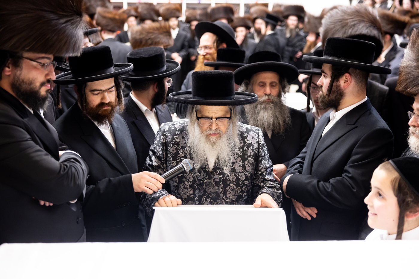 הכנסת ס"ת ע"י ליפא פרידמן בסאטמר