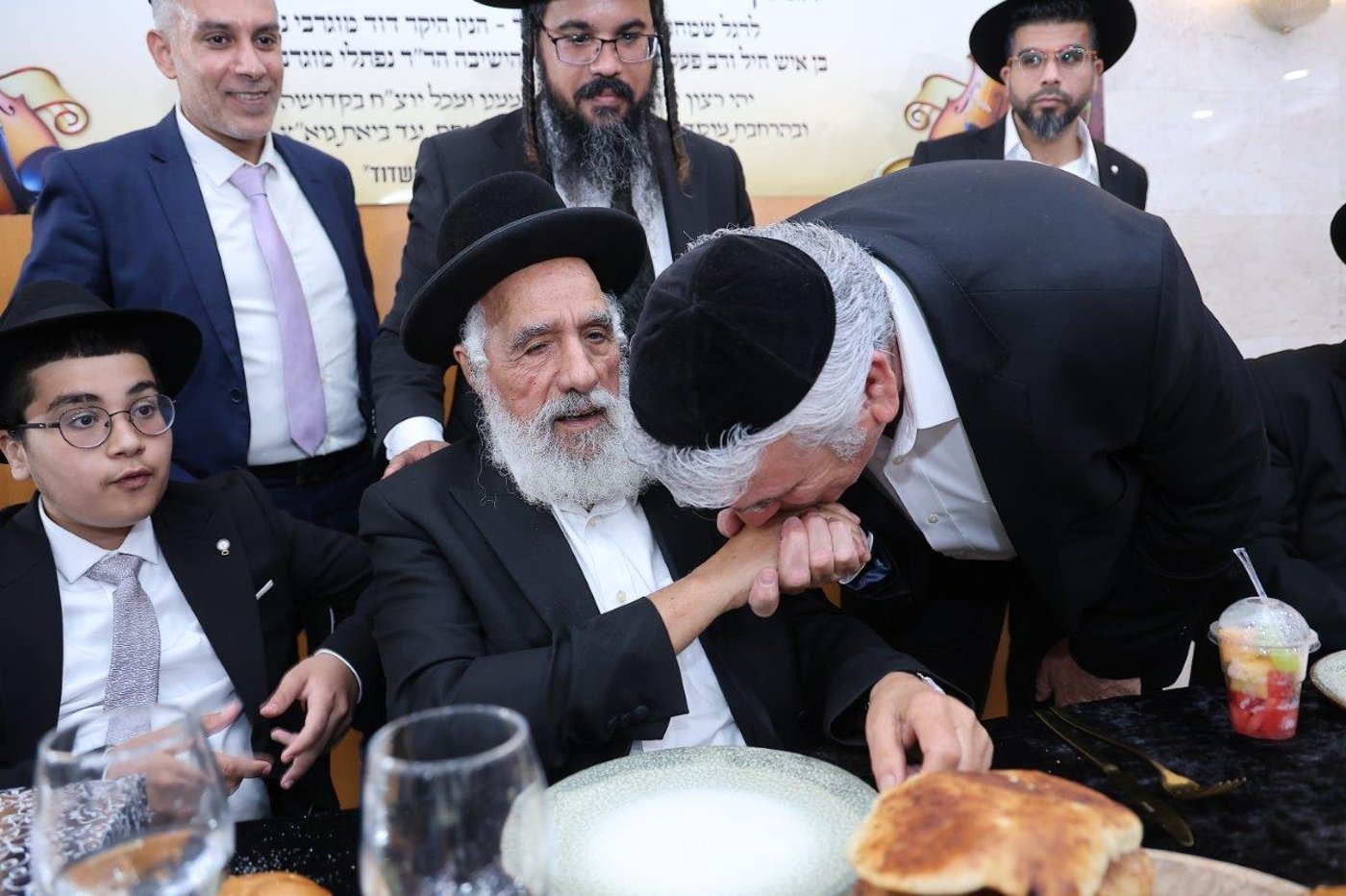 שמחת בר מצווה לנין הגר"ש מחפוד
