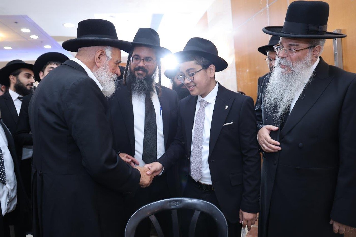 שמחת בר מצווה לנין הגר"ש מחפוד