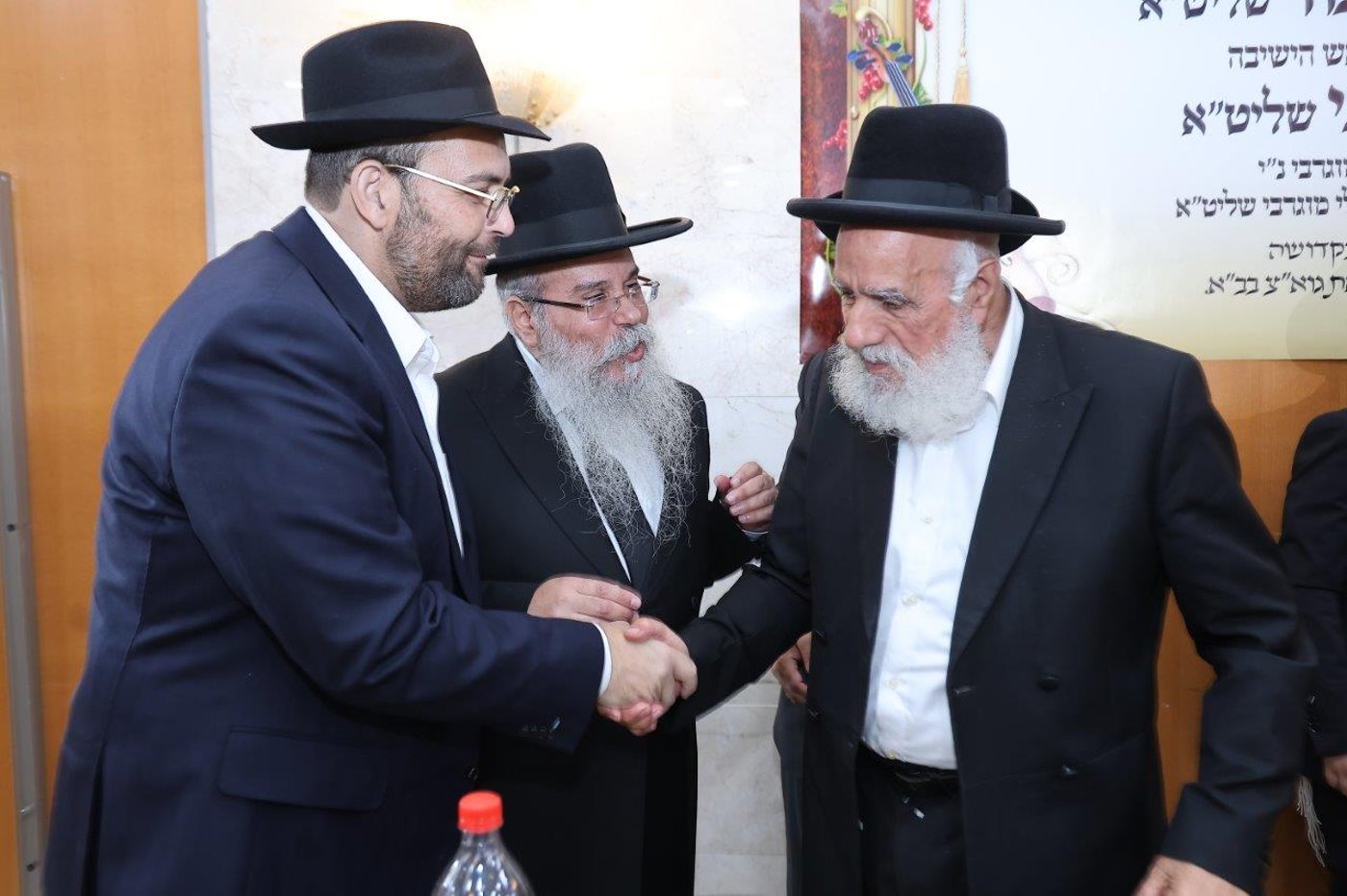 שמחת בר מצווה לנין הגר"ש מחפוד