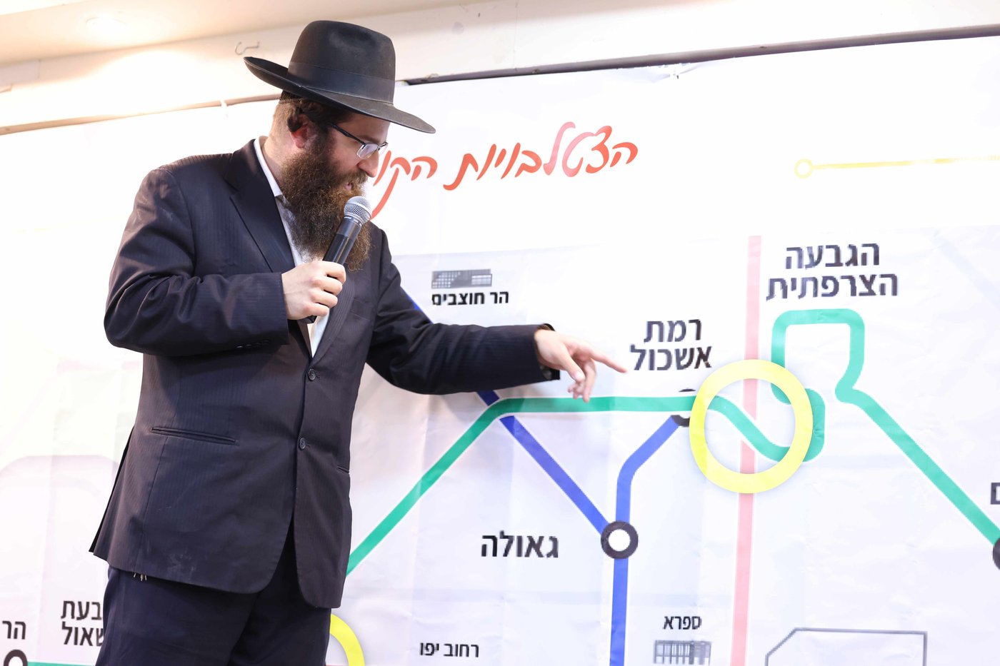 כינוס להתחדשות המערכה נגד הרכבת הקלה