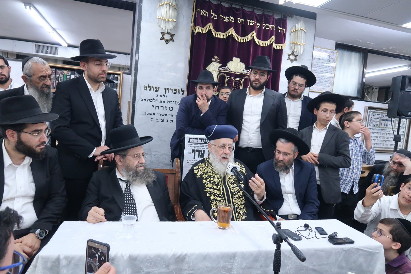 עצרת שלושים להגאון רבי משה צרף זצ"ל