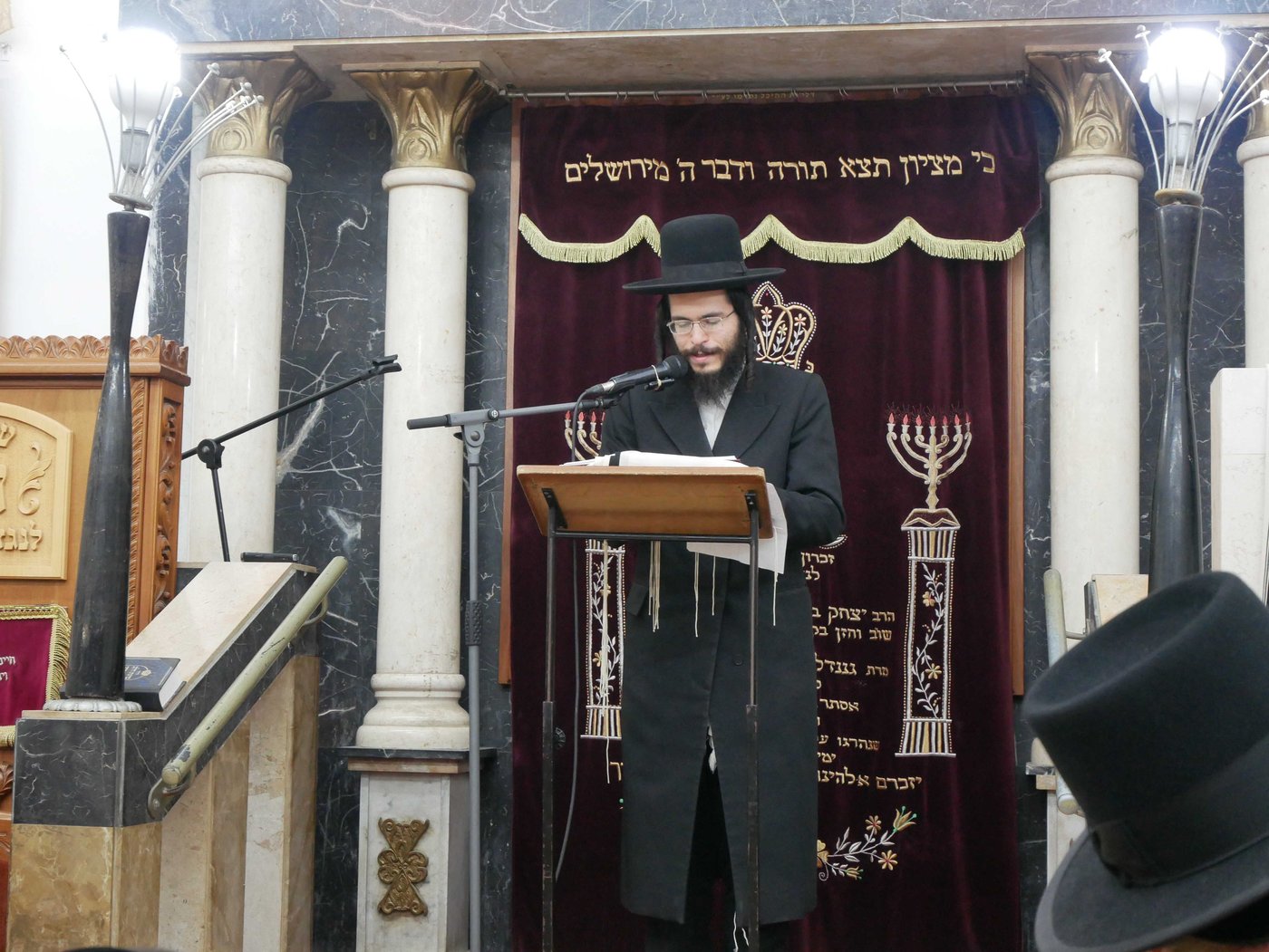  עצרת הספד על רבי דוד מיכאל שמידל זצ"ל