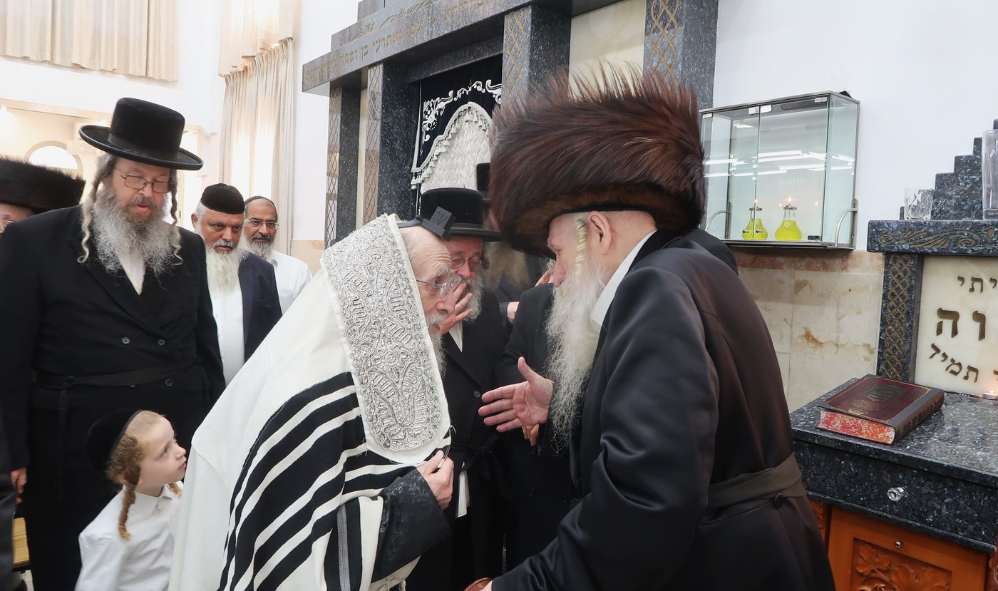 שמחת הברית בחצרות טשארנאביל - מעליץ