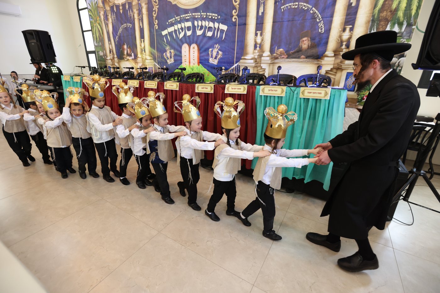 מסיבת חומש בת''ת 'ריבניץ' בצפת