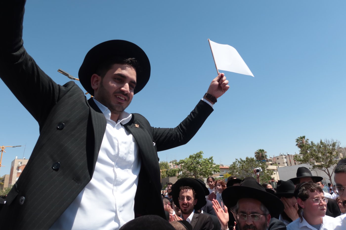 קבלת פנים לאסיר צוריאל צדוק 